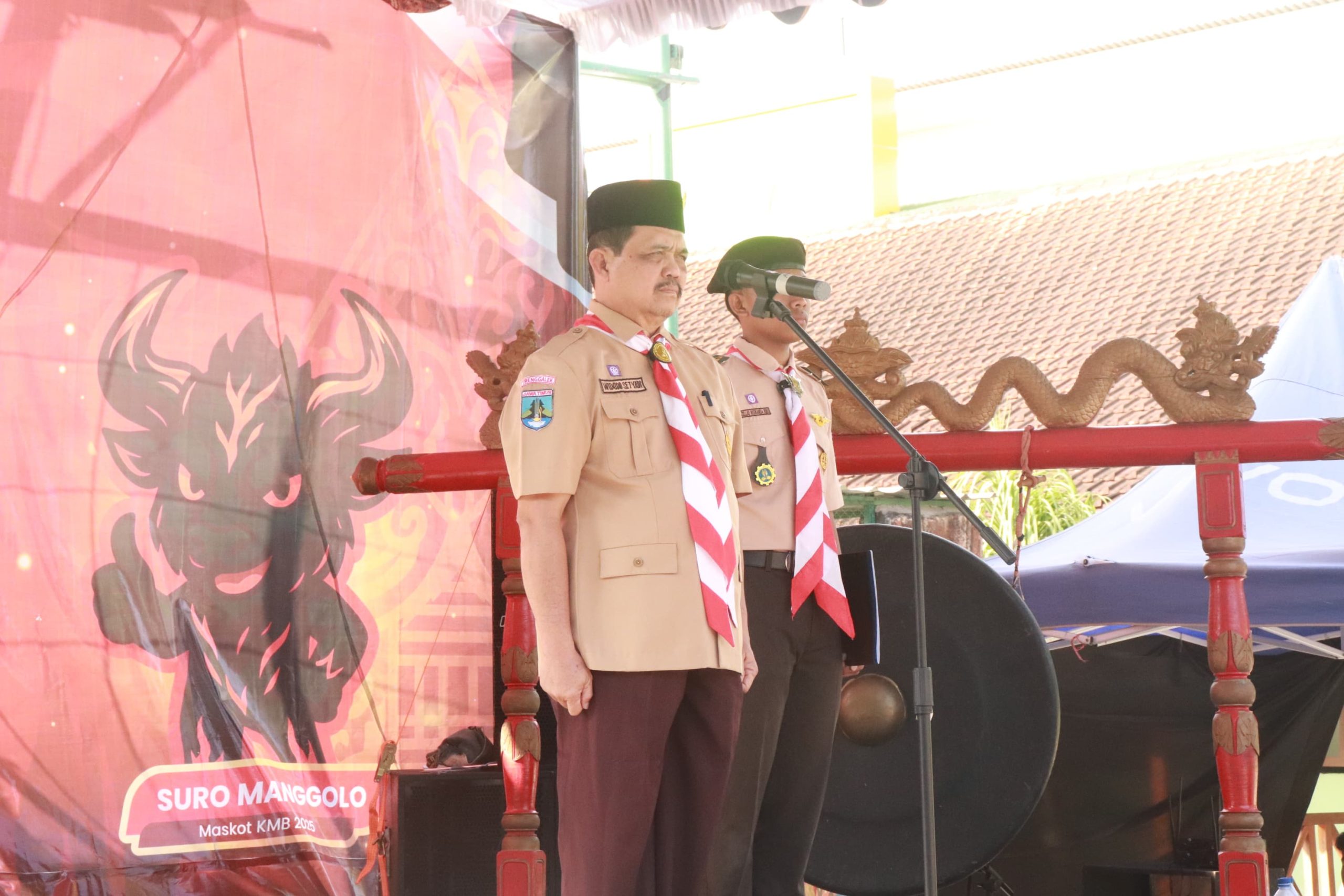 Kemah Model Blok; Wadah Pengembangan Diri dan Pramuka Sejati Bagi Siswa Baru MAN 1 Trenggalek