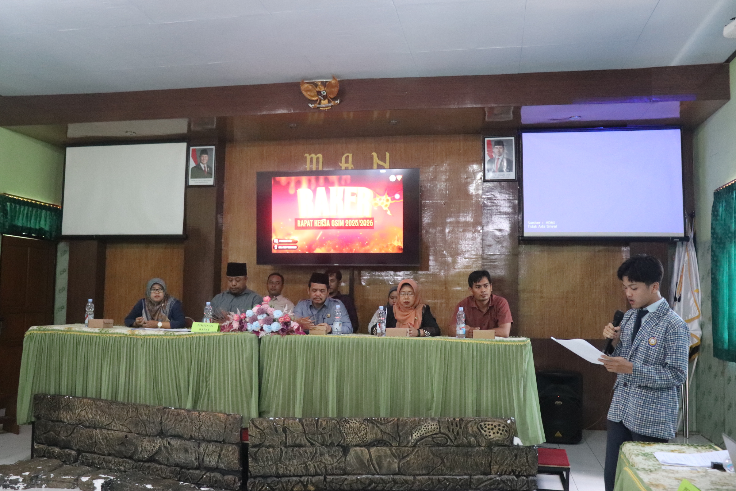 OSIM MAN 1 Trenggalek Gelar Rapat Kerja, Susun Program Inovatif Selama Satu Periode Masa Bhakti.